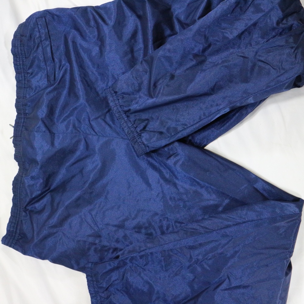 Vintage Cotler 80s 90s Blue Zip Leg Track Pants Gem